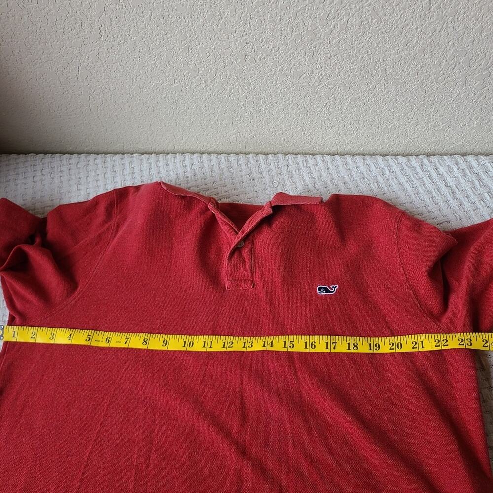 Vineyard Vines Long Sleeve Polo Style Shirt Men's Size L - Picture 5 of 8